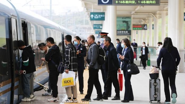 سفر 1 میلیارد و 770 میلیون با راه آهن چین در نیمه نخست سال جاری میلادیا