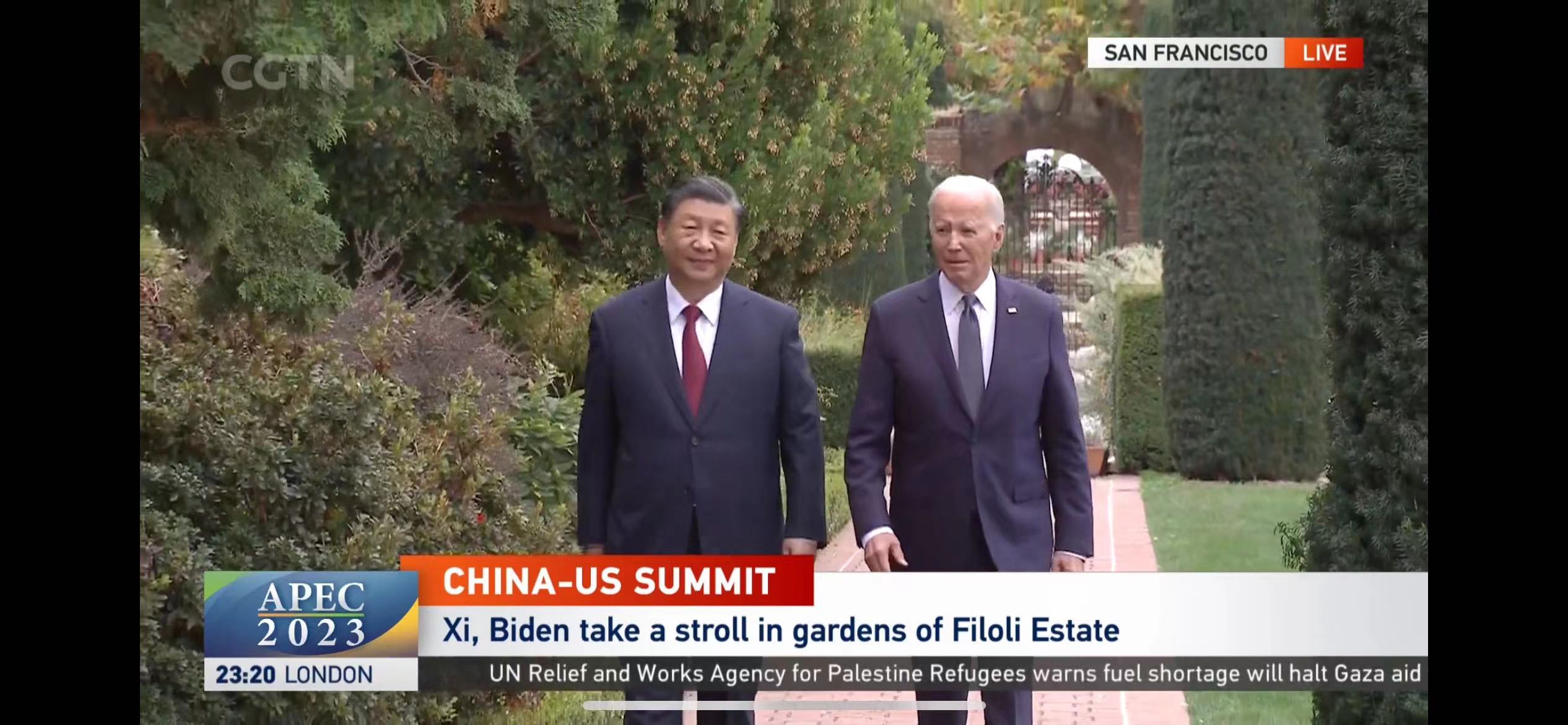 सी चिनफिङ र अमेरिकाका राष्ट्रपति बाइडेनबीच चीन-अमेरिका राष्ट्रनायक वार्ताको आयोजना