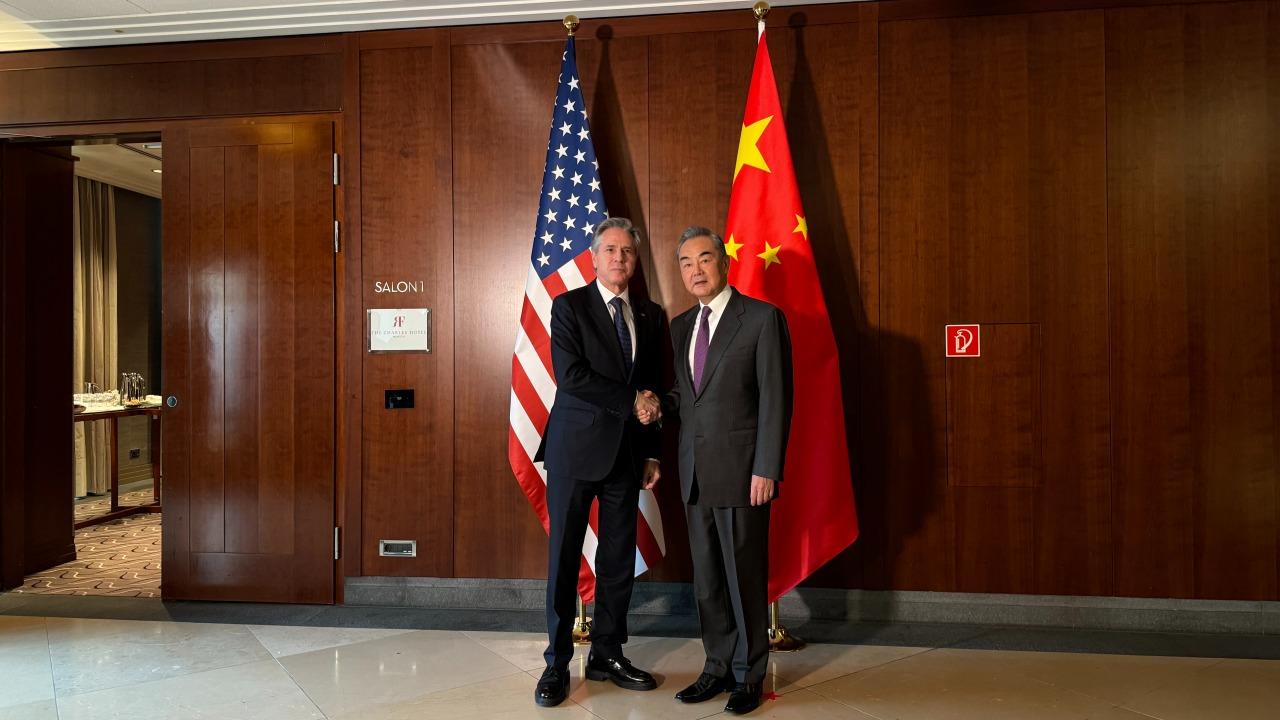 دیدار وزرای خارجه چین و آمریکا در مونیخا