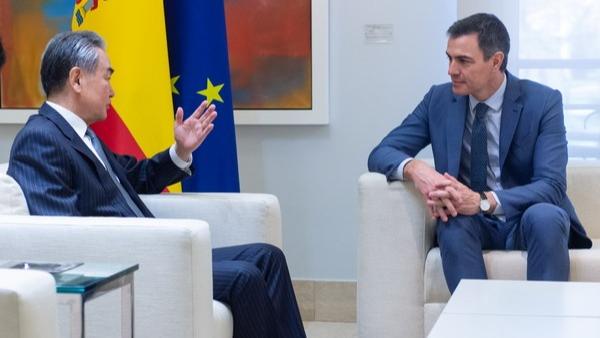 دیدار نخست وزیر اسپانیا و وزیر خارجه چینا