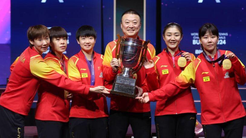 تیم تنیس روی میز زنان چین قهرمان جهان شدا