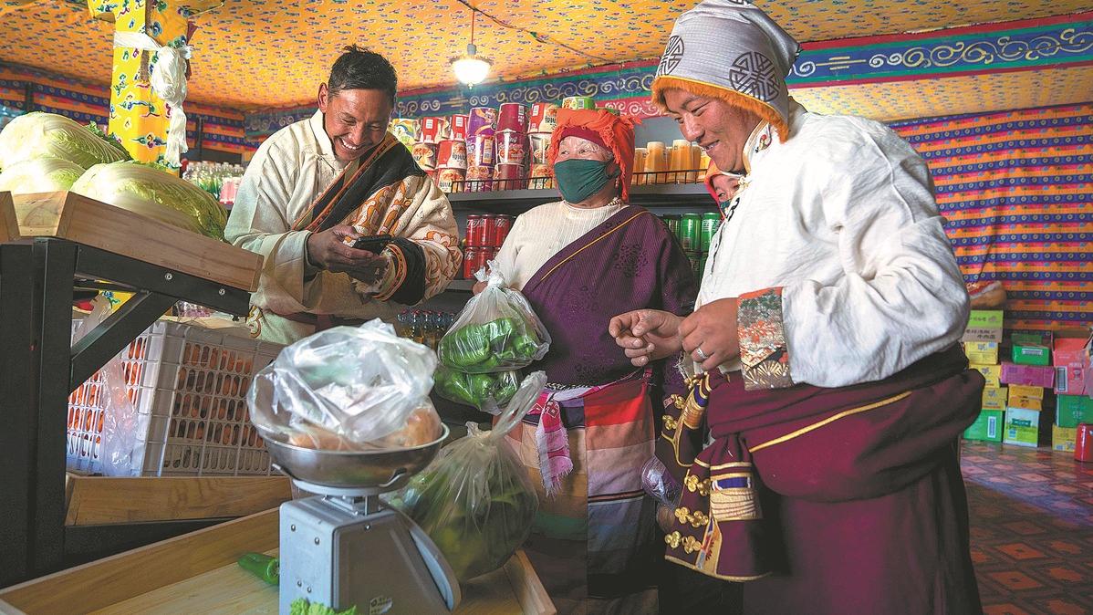 Projekt hilft, ländliche Gebiete in Tibet mit Obst und Gemüse zu versorgen