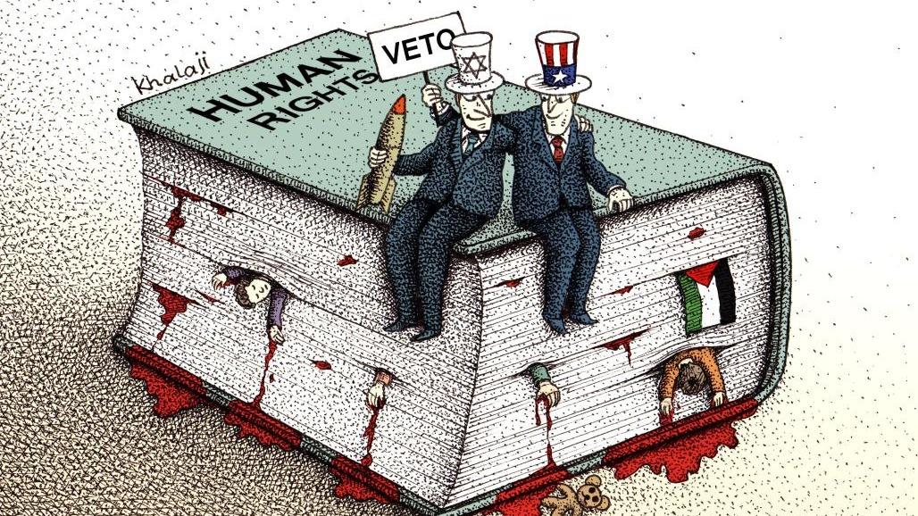 کاریکاتور | صدور حکم بازداشت نتانیاهو و اثبات دوباره رویکرد منافقانه آمریکا