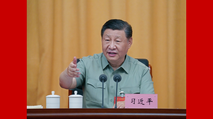  Xi Jinping wziął udział w Konferencji Prac Politycznych Centralnej Komisji Wojskowej i wygłosił ważne przemówienie