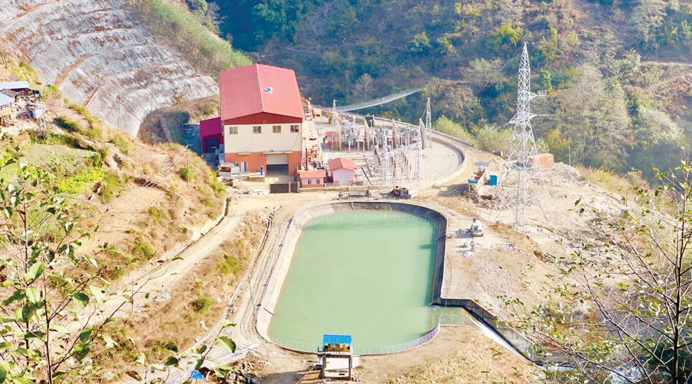 रसुवाको सान्जेन जलविद्युत आयोजनाद्वारा विद्युत् उत्पादन सुरु