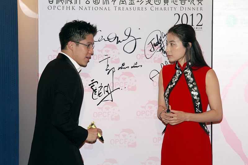 Guo Jingjing und Kenneth Fok Kai-kong (Foto von VCG)