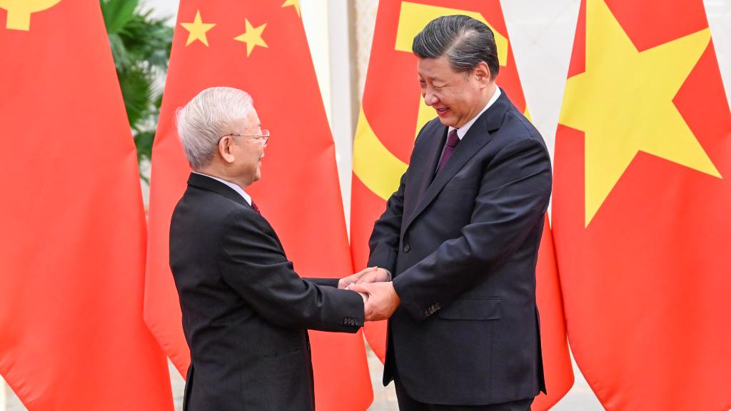 Presidenti kinez takohet me homologun nga Vietnami(Foto:Xinhua)
