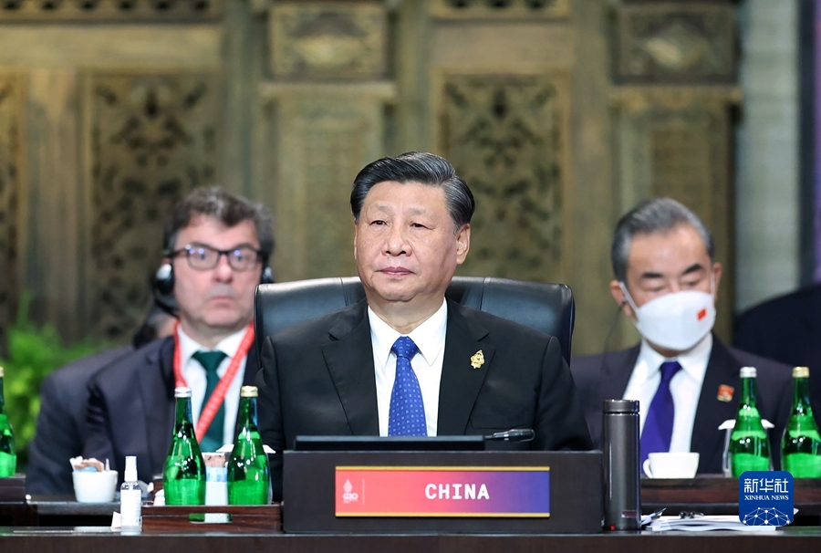 Presidenti kinez Xi Jinping në samitin e G20-të(Foto:Xinhua)
