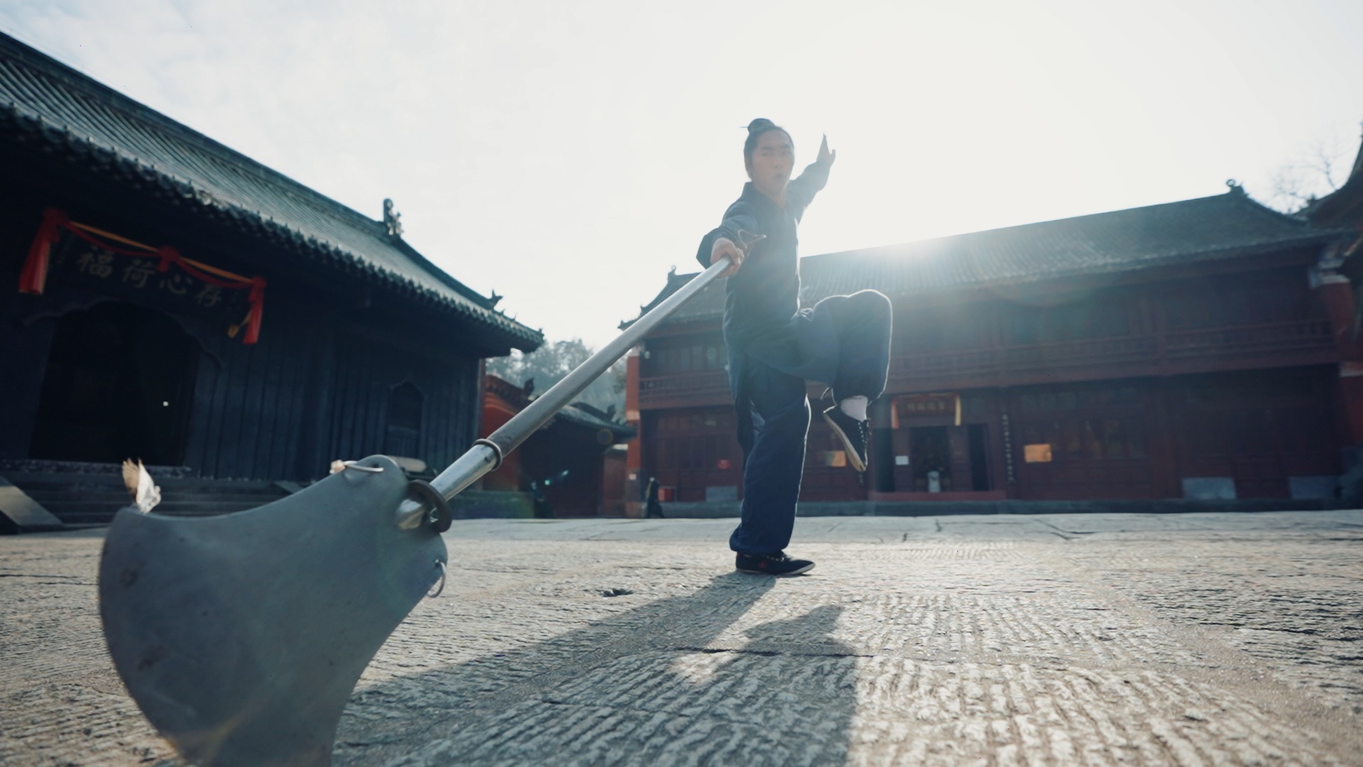 Lopata e Murgut e Wudang-ut mund të përdoreshin për vetëmbrojtje ose në hapjen e rrugës