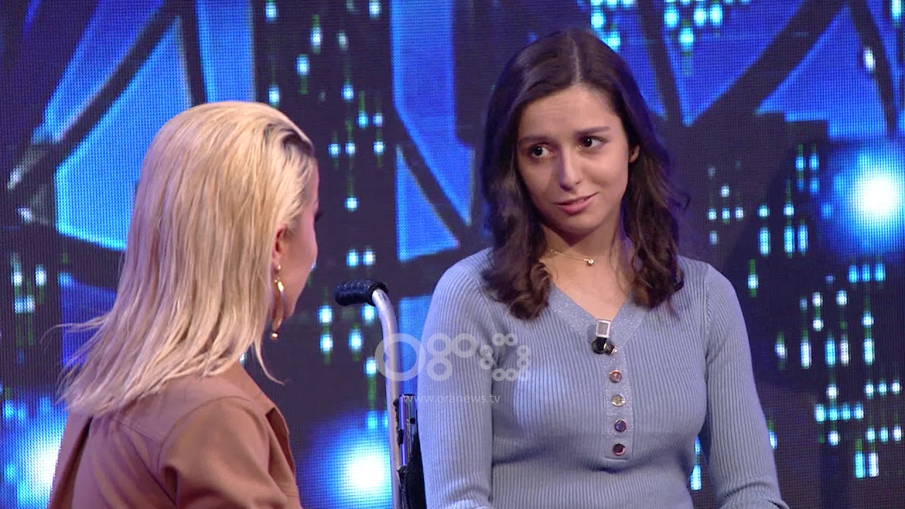 Kristiana Sterio në një intervistë për  televizionin Ora (Foto Ora tv)