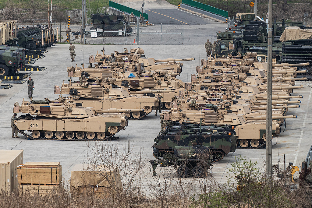 Bazë ushtarake amerikane në Kore të Jugut(Foto:VCG)
