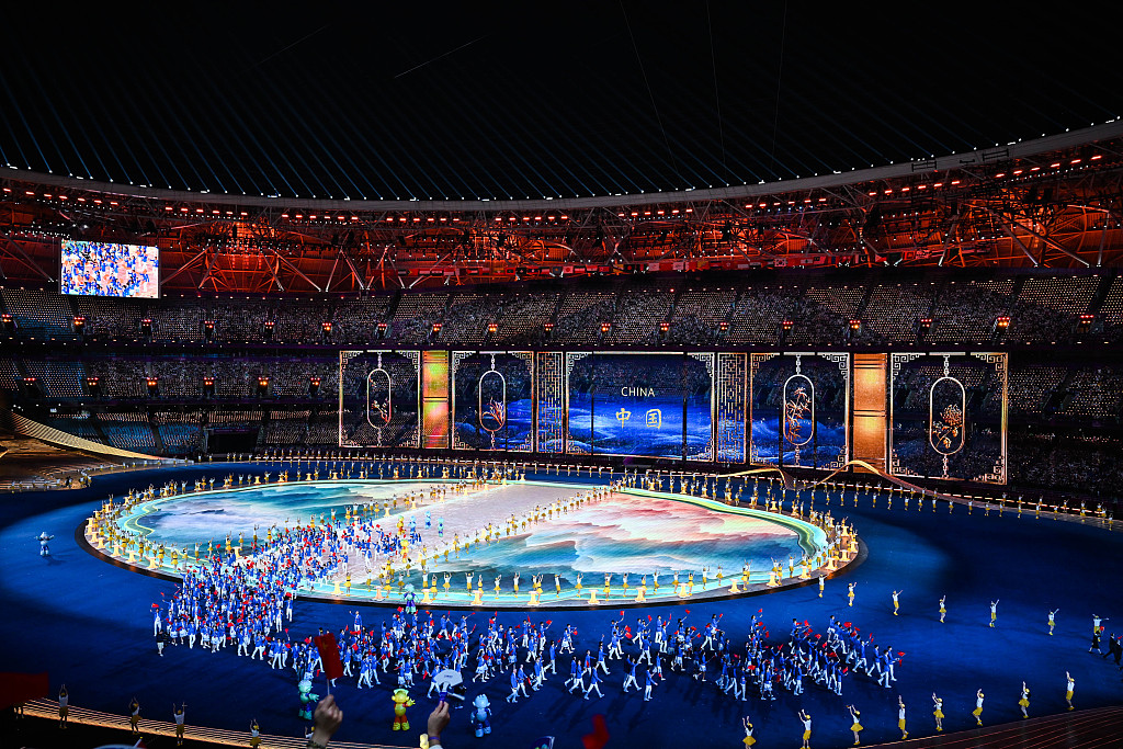 Ceremonia e hapjes së Lojërave Aziatike, 23 shtator 2023, Hangzhou(Foto:VCG)