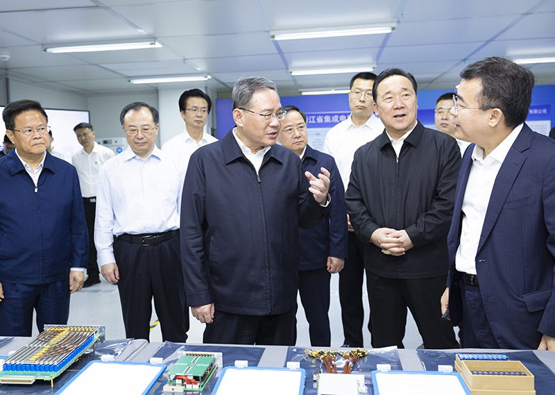 Kryeministri Li Qiang në vizitë inspektim, 7 tetor 2023(Foto:Xinhua)