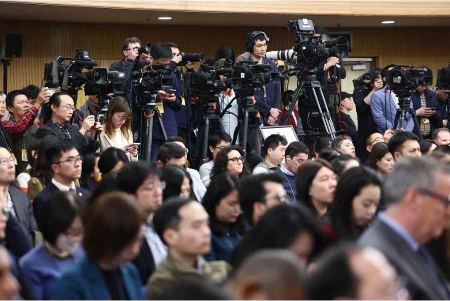 Pamje nga konferencë shtypi(Foto:Xinhua)