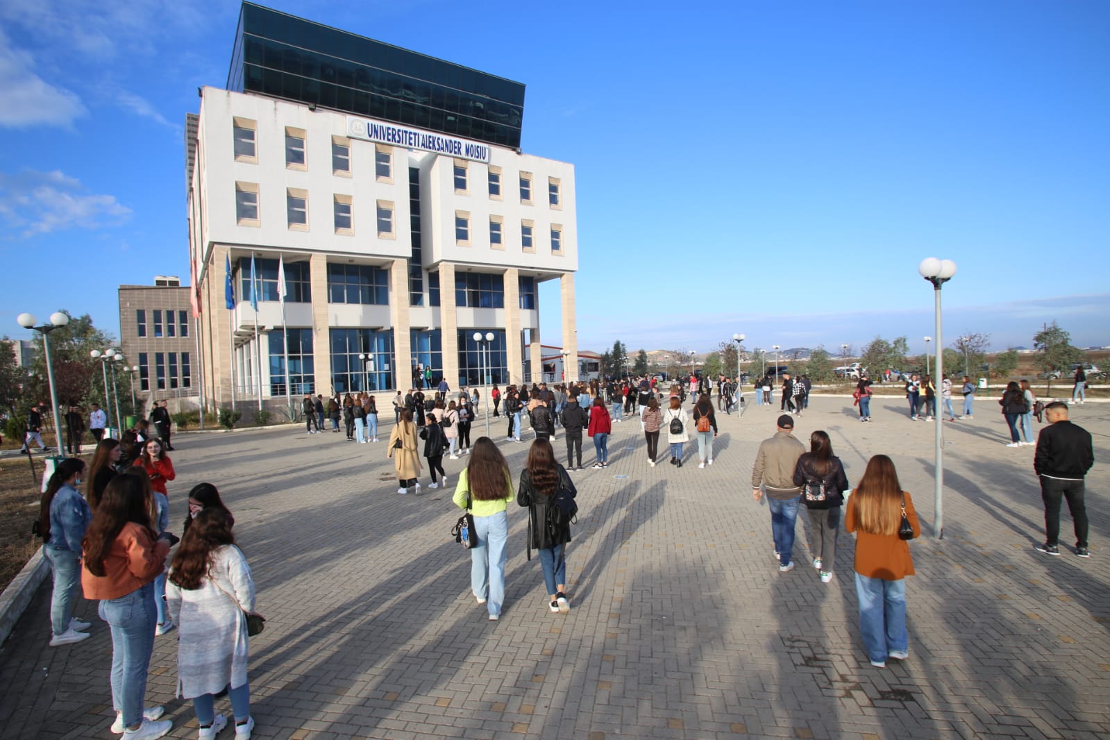 Studentë të Universitetit të Durrësit (Foto UAMD)