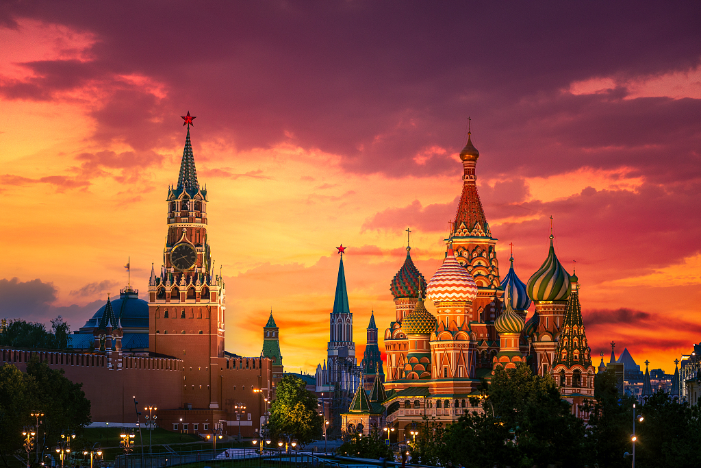 Η Κόκκινη Πλατεία στη Μόσχα, Ρωσία. [Φωτογραφία/VCG]