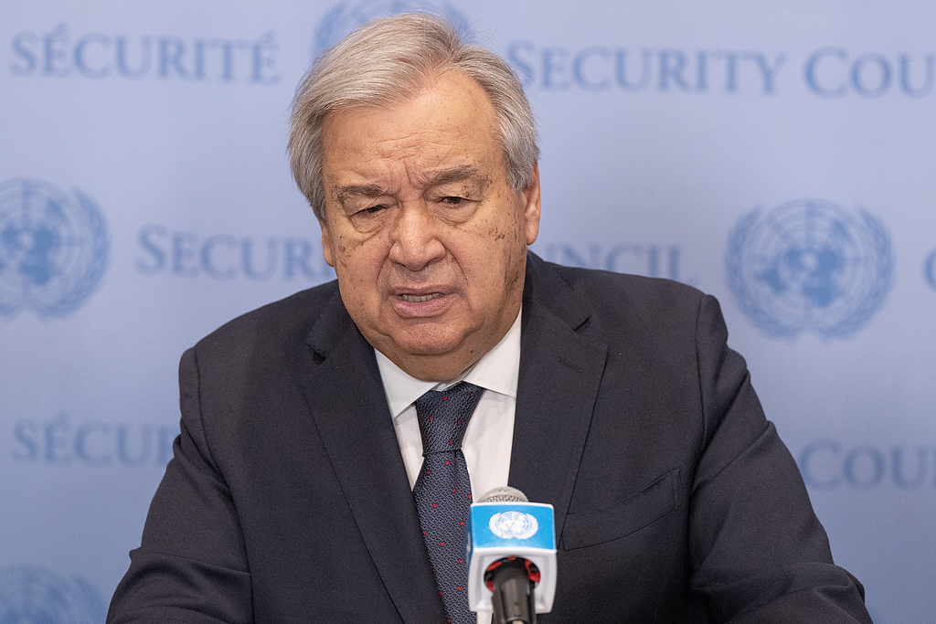 Sekretari i përgjithshëm i OKB-së, Antonio Guterres(Foto nga VCG)