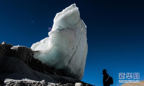 Ang Gangbu Glacier sa Tibet