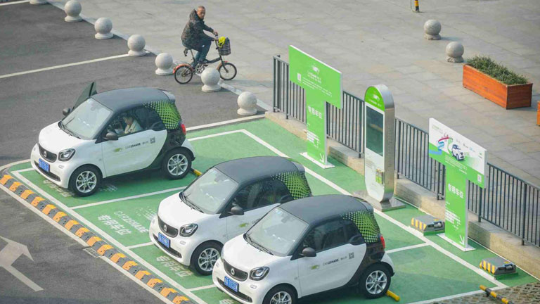 Çin'de elektrikli paylaşım otomobili sektörü patladı