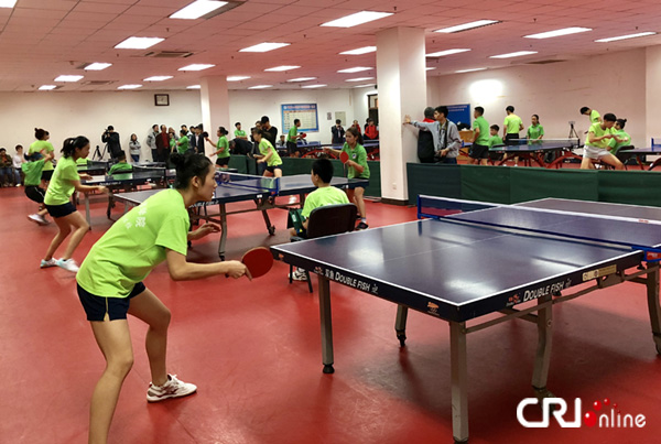 Ping Pong para sa Pagkakaibigan ng mga Pinoy at Tsino