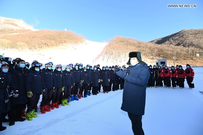 Xi Jinping: Buong buo ang tiwala sa matagumpay na pagtataguyod ng 2022 Olympic Winter Games_fororder_20210119XiOlimpiyada1