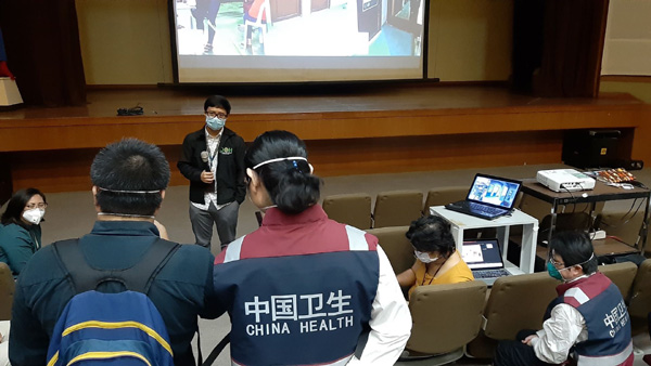 Chinese Anti-epidemic Medical Expert Team, bumisita sa RITM