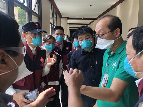 Chinese Anti-epidemic Medical Expert Team, bumisita sa Philippine General Hospital