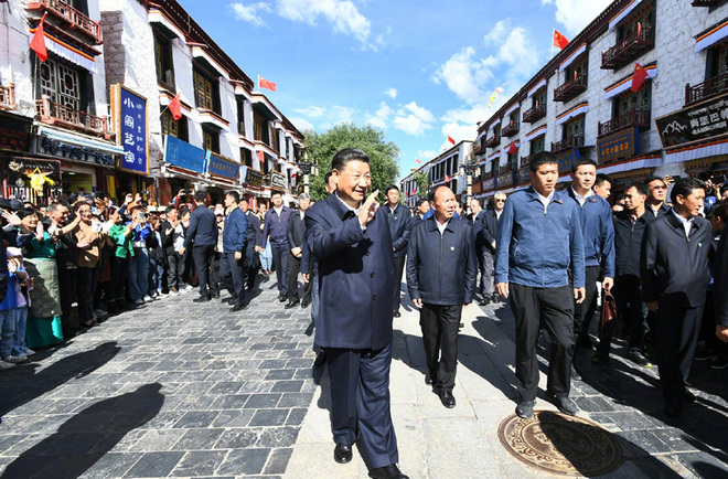 Xi Jinping, naglakbay-suri sa Lhasa, Tibet_fororder_xjpls5