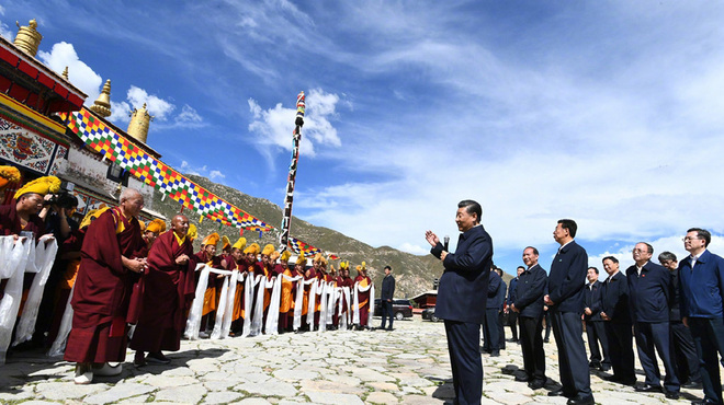 Xi Jinping, naglakbay-suri sa Lhasa, Tibet_fororder_xjpls3