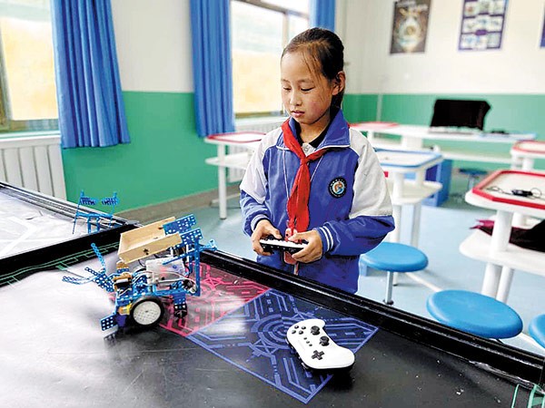 Çin’de gelecek nesil bilimi ilkokulda uygulamalı öğreniyor_fororder_resim