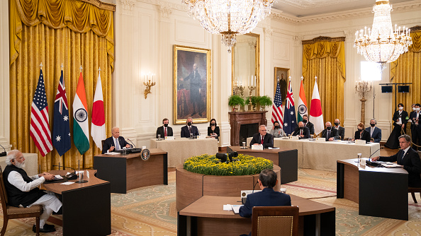 Mga lider ng Amerika, Hapon, India at Australia, nagtagpo_fororder_20210926Quad