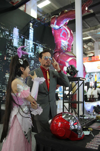 Mga cosplayer sa Ika-17 China International Cartoon & Animation Festival_fororder_20211002coser3350