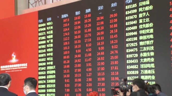 Beijing Stock Exchange, bukas para sa negosyo_fororder_20211115BSE1