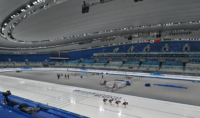 Beijing 2022 Winter Olympic Games: National Speed Skating Oval_fororder_ice ribbon 4
