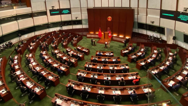 Mga naihalal na mambabatas ng Legislative Council ng HKSAR, nanumpa sa tungkulin_fororder_e6941aa1ed264887b9206fe5df773bd5