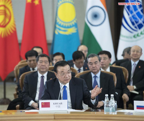 Premyer Tsino, dumalo sa Ika-16 na SCO Prime Ministers' meeting