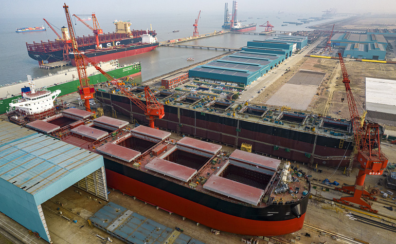 Çin gemi inşasında küresel liderliğe yükseldi_fororder_VCG111365070453