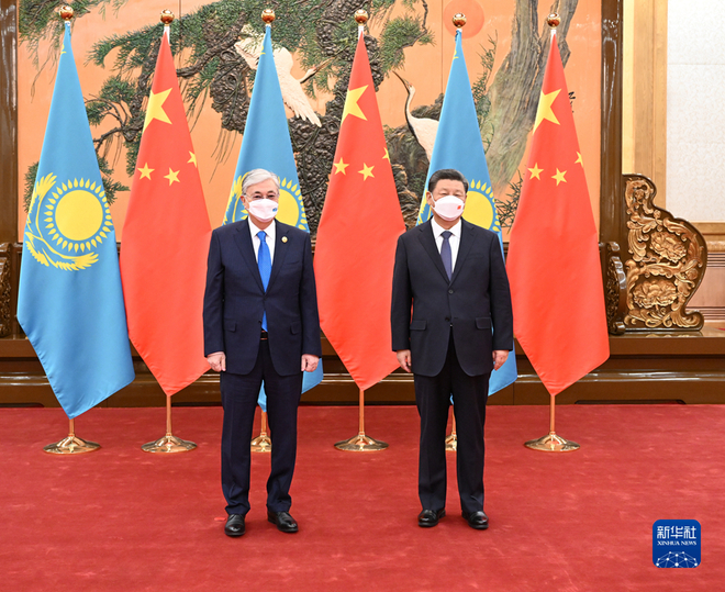 Tsina, laging mapagkakatiwalaang kaibigan at partner ng Kazakhstan—Xi Jinping_fororder_20220205XiKazakhstan