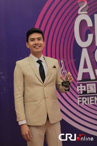 Christian Bautista, tinilian, dinumog sa 2017 China ASEAN Friendship Concert