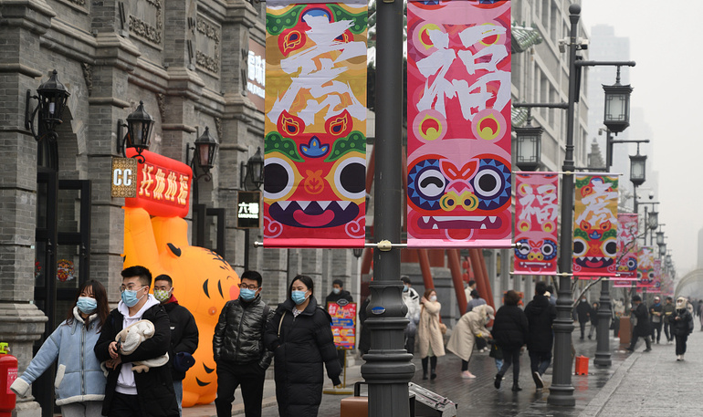Çinliler, Bahar Bayramı’nı mutlu bir atmosferde kutluyor_fororder_hunianchunjie
