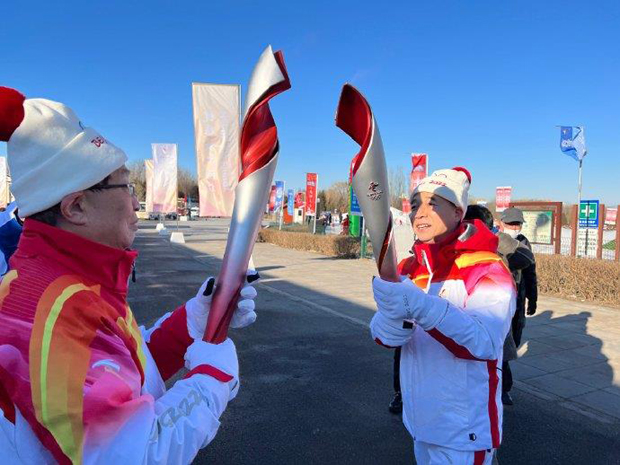 2022 Beijing Winter Olympic torch relay, simula na_fororder_20220202torch2620