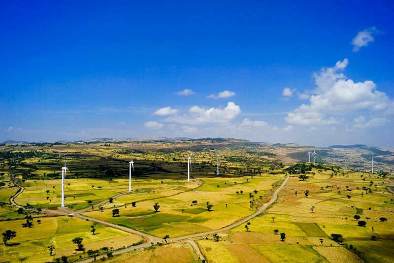 Ushirikiano kati ya China na Afrika kusukuma mbele maendeleo ya kijani barani Afrika_fororder_Adama Wind Farm