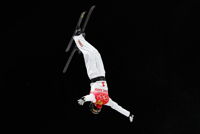 Xu Mengtao, natamo ang medalyang ginto sa freestyle skiing women's aerials ng Beijing Winter Olympics_fororder_6998251c0bf14409a514332b61d64969