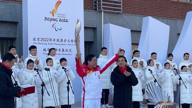Paglalakbay ng apoy ng Beijing 2022 Winter Paralympic Games, sinimulan_fororder_20220302Paralympic
