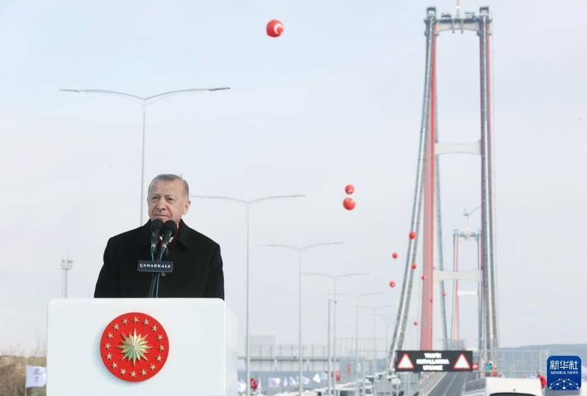 Cây cầu lớn do Trung Quốc tham gia xây dựng tại Thổ Nhĩ Kỳ khánh thành thông xe_fororder_179285067dfb4ac195b7379bb2592a6b