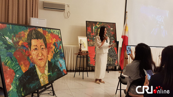 Jensen Moreno, World Class exhibition sa Philippine Embassy Beijing